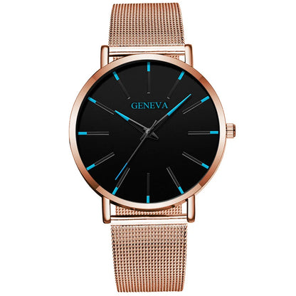 Minimalist Mens Fashion Ultra Thin Watches Simple Men Business Stainless Steel Mesh Belt Quartz Wrist Watch Relogio Masculino