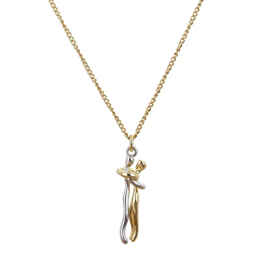 Couple's Hug Necklace
